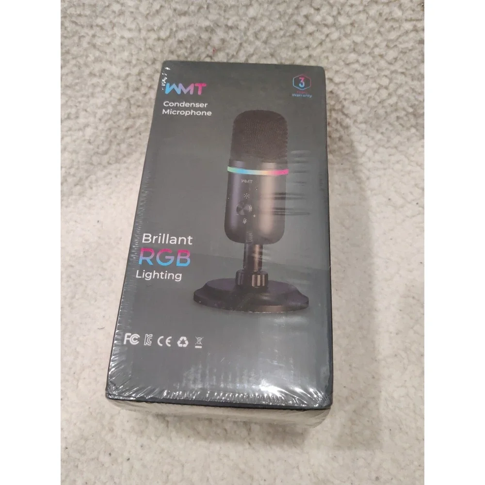 WMT Condenser Gaming Microphone -‎ New/ Sealed